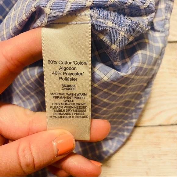 VanHeusen Gingham Button Down - Picture 11 of 11